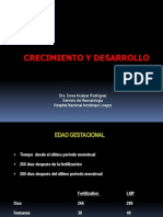 Crecimiento y Desarrollo