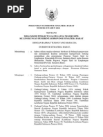 Download PERATURAN GUBERNUR SUMATERA BARAT NOMOR 29 TAHUN 2012 by elizabelfri SN249822733 doc pdf