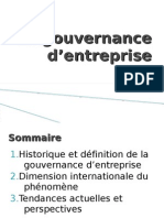 La Gouvenance de L'entreprise