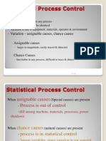 TQM - Statistical Process Control