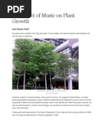 Download The Effect of Music on Plant Growth by adityachakrabor6398 SN249826160 doc pdf