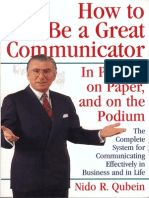 How to Be a Great Communicator