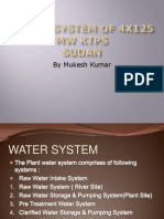 Water System of 4x125 MW KTPS, Sudan
