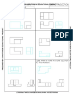 Orthographic Projection Worksheet 2t