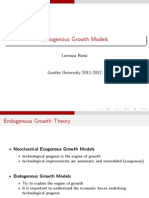 Goethe University Lectures On Endogenous Growth