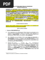 Modelo de Fideicomiso para leyes