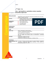 Sikafloor - 381 N: 2-Komponentna, Samorazlivna Epoksidna Smola, Izuzetne Hemijske I Mehaničke Otpornosti