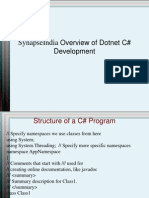 SynapseIndia Overview of Dotnet C# Development