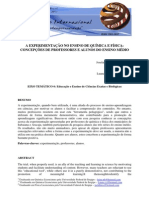 A Experimentação No Ensino de Química e Física- Concepções de Professores e Alunos Do Ensino Médio