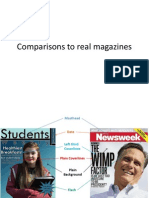 Comparison To Real Magazines