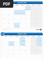 Calendario Mensile-2027