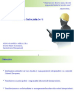 Economia Intreprinderii