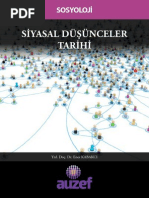 Sosyoloji 1. Sınıf Siyasal Dusunceler Tarihi