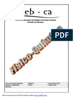 Apostila de Físico-Química PDF