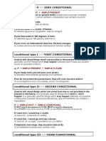 Conditional Type 0 ZERO CONDITIONAL: If + Simple Present + Simple Present