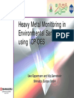 Heavy Metal Monitoring