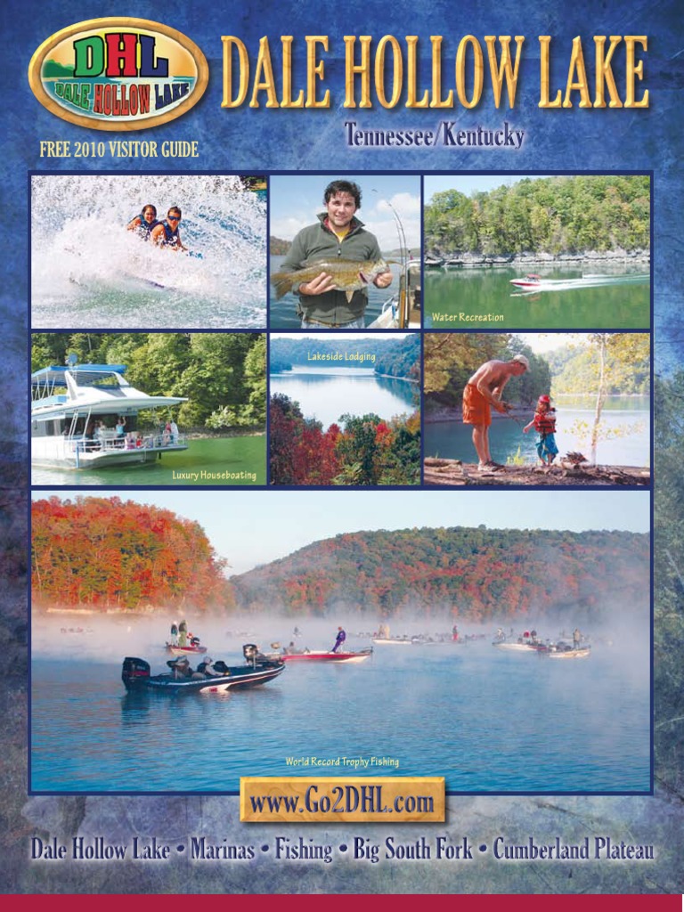 Dale Hollow Lake Visitor Guide 2010, PDF, Leisure