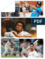 5 Indian Cricketers photos pics.doc