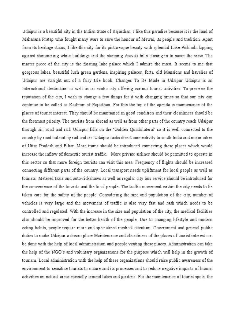 My dream destination essay in english image