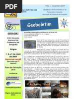 Geoboletim Dezembro 2009