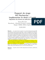 0 - Implémenter Le Droit À L'oubli (Supélec)