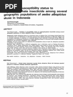Download Variation in Susceptibility Status to Organophosphate Insecticide Among Several Geographic Populations of Aedes Albopictus Skuse in Indonesia by Michael Kevin SN249870489 doc pdf