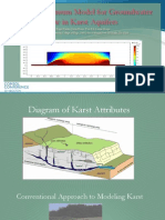 A Dual Continuum Model for Groundwater Flow in Karst Aquifers