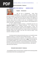 Αρχή της εξάντλησης-Εύδοξος or Principle of exhaustion-Eudoxus