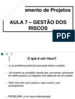 6 - Gestão Dos Riscos