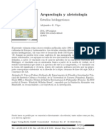Alejandro G. Vigo - Arqueología y Aletiología (2da. Edición Ampliada - Flyer)