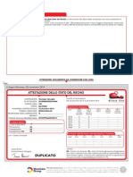 Duplicato Attestazione Dello Stato Del Rischio