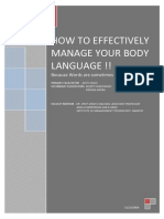 How To Effectively Manage Your Body Language (Repaired)