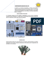 Componentes Basicos Del Cpu