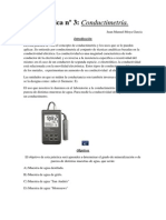 Práctica Nº3 Laboratorio - Conductimetría