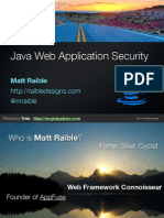 Java Web Application Security 