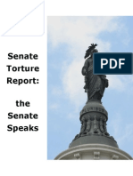 The Torture Report: The Senate Speaks