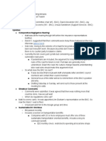 10/08/14 Legislative Committee Meeting Minutes