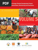 Engendered Orange-Fleshed Sweetpotato Project Planning, Implementation, Monitoring and Evaluation