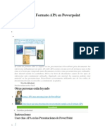 Cómo Usar El Formato APA en Powerpoint