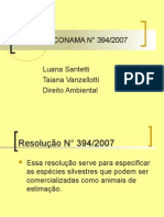 Resolução CONAMA #394/2007