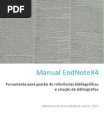 Manual EndNoteX4