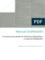Manual EndNoteX4