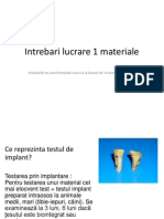 Intrebari Lucrare 1 Materiale