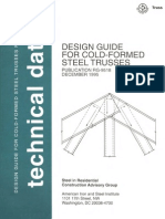 Design Guide For Cold Formed Steel Trusses