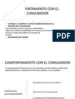 Comportamiento Con El Consumidor