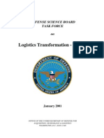 Logistics Transformation - Phase II: Defense Science Board Task Force On