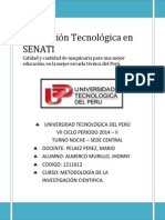 Innovación Tecnológica en SENATI