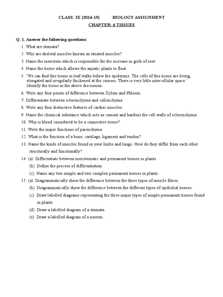 Solved assignment for class 12 biology image