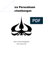 Analisa Perusahaan Pertambangan