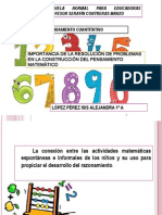 Importancia de La Resolución de Problemas en La Construcción Del Pensamiento Matemático